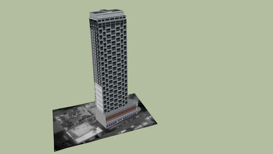 Harbour city apartments, Auckland 3D Warehouse