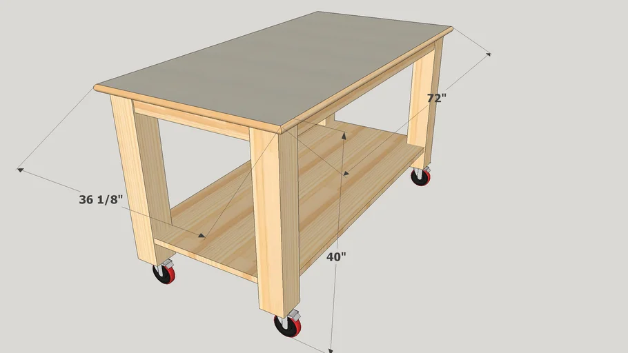 craft table | 3D Warehouse