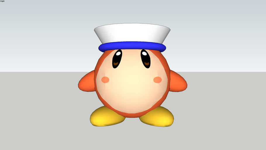 Sailor Waddle Dee 3D Warehouse