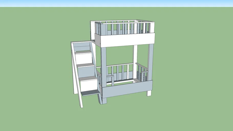 Dog Bunk Bed (with finished pictures) | 3D Warehouse