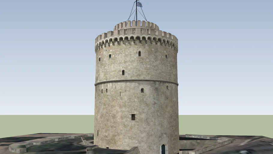 The White Tower of Thessaloniki | 3D Warehouse