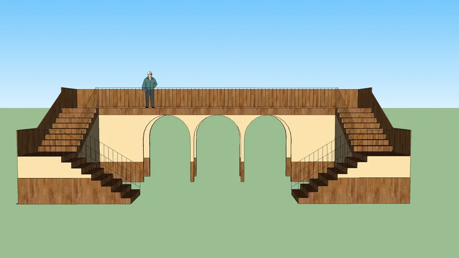 Entrance Stairs | 3D Warehouse
