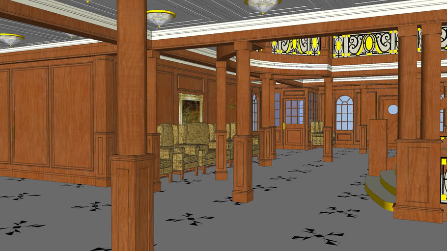 Titanic First Class Entrance 3d Warehouse 8744