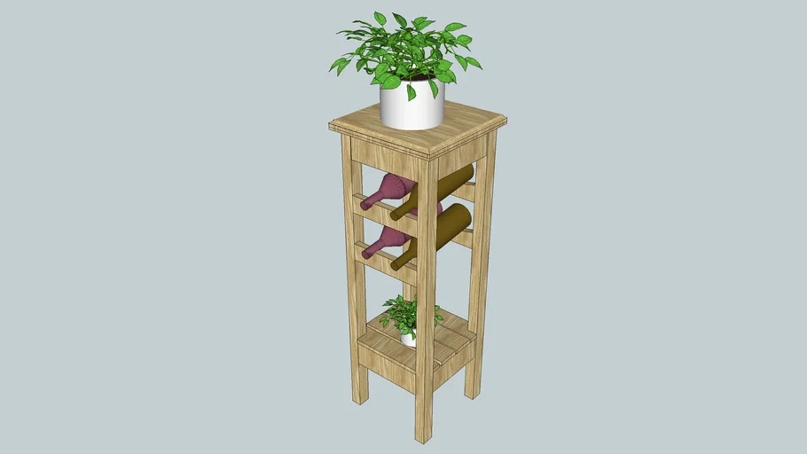 Plant Stand Wine Rack