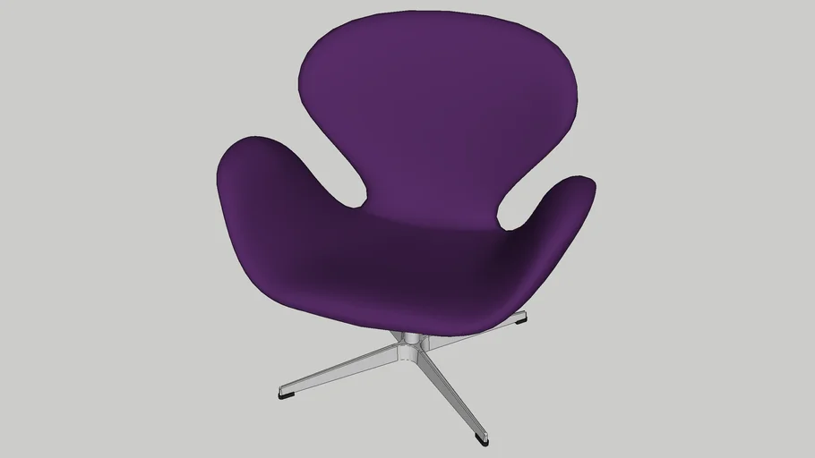 FauteuilArne JacobsenSwan Chair 3D Warehouse