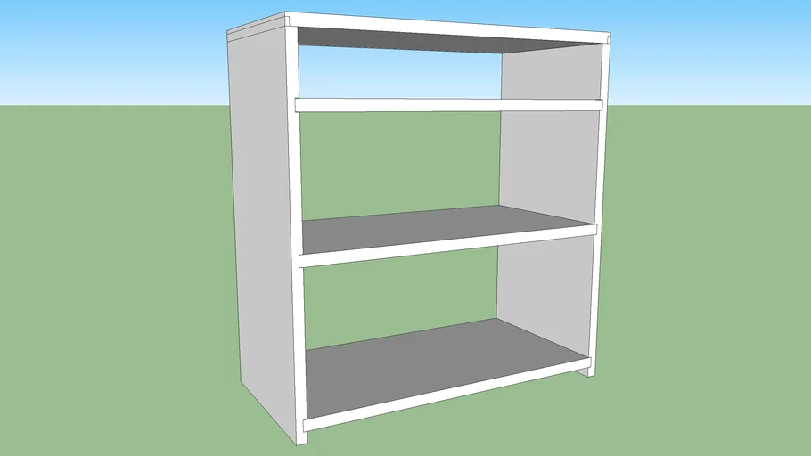 Small Shelf Unit 3D Warehouse