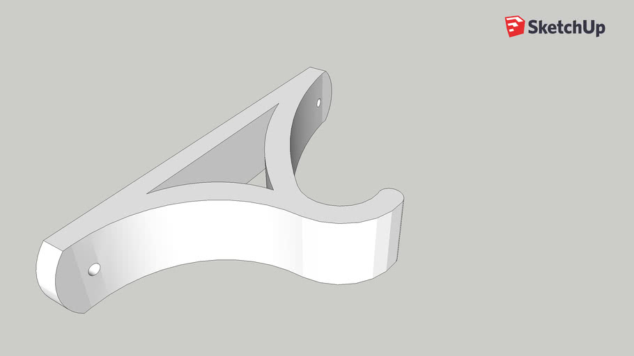 Curtain Rod Holder 3D Warehouse