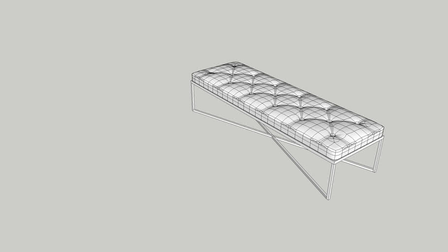 Luxury Ottoman Chair 3D Warehouse