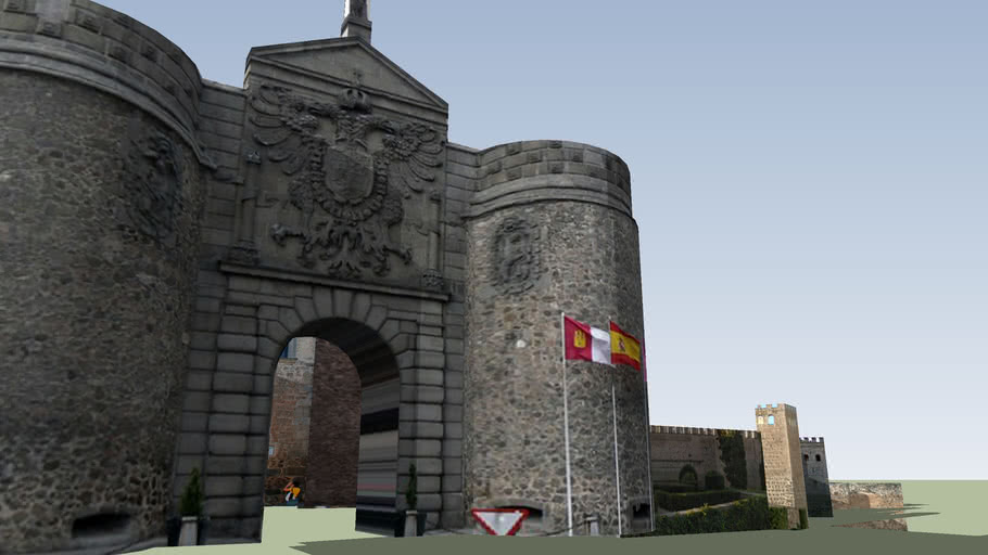 Puerta de Bisagra y Puerta de Alfonso VI