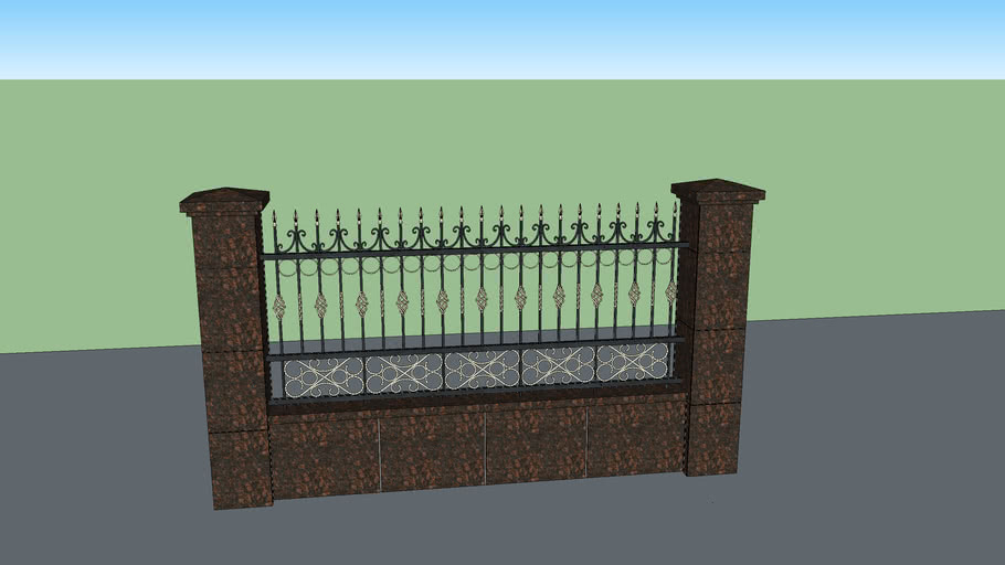 Fence design | 3D Warehouse