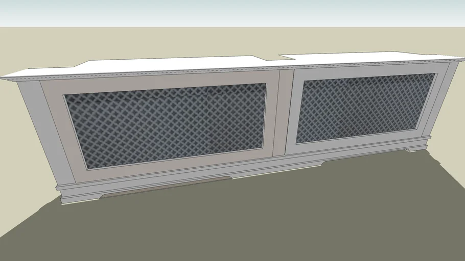 radiator ombouw 3D Warehouse