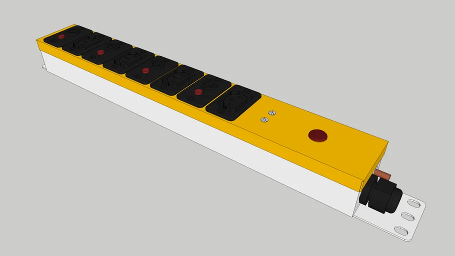 OLSON 4-WAY VERTICAL PDU BROADCAST PDU