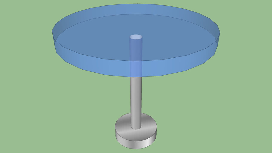 Glass Side Table | 3D Warehouse