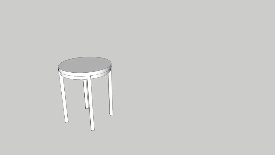 Wood Stool