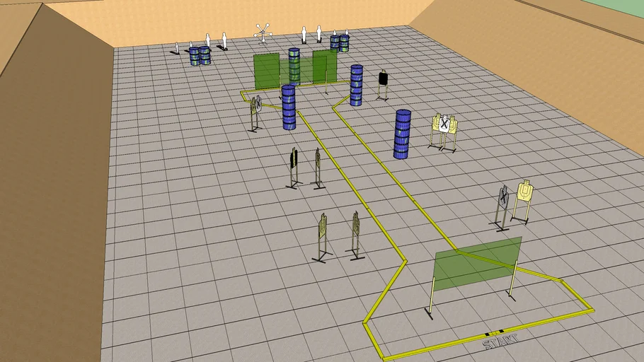 On the Move- USPSA | 3D Warehouse