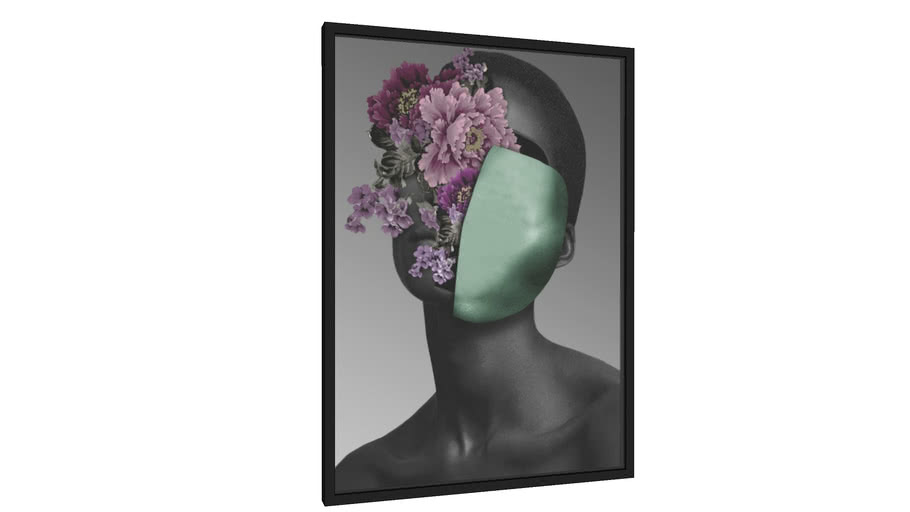 Quadro Beauty Womans Flowers 4 - Galeria9, por Rafael Spif