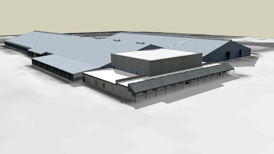 Missouri Livestock Market Center 3D Warehouse