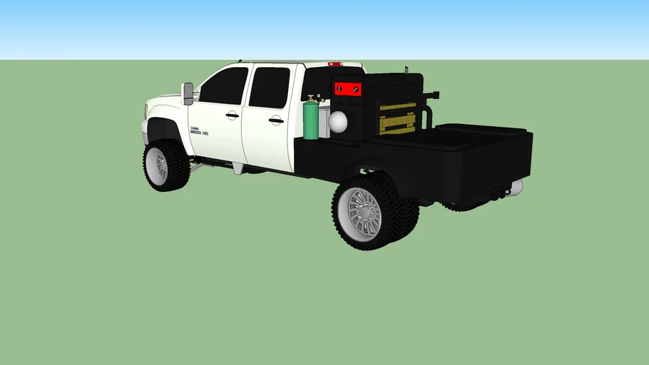 2010 gmc 3500 welding rig