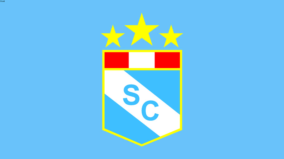 Escudo del Club Sporting Cristal 3D Warehouse