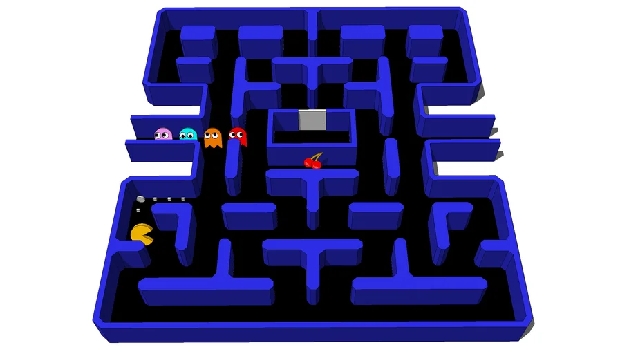 Pacman â Game | 3D Warehouse