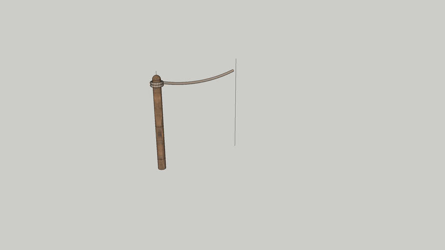 Rope and Post | 3D Warehouse