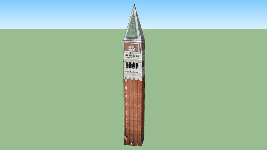 campanile piazza San Marco a Venezia VE, Italia