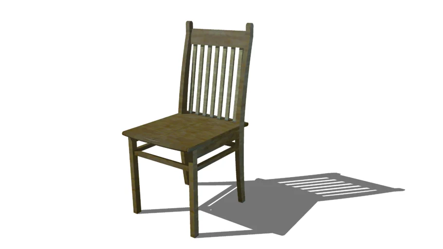 Wooden chair