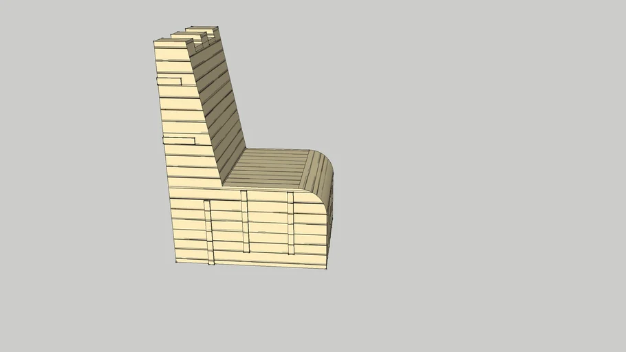 Card boardchair | 3D Warehouse