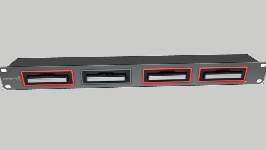 Blackmagic Design Multidock Thunderbolt | 3D Warehouse