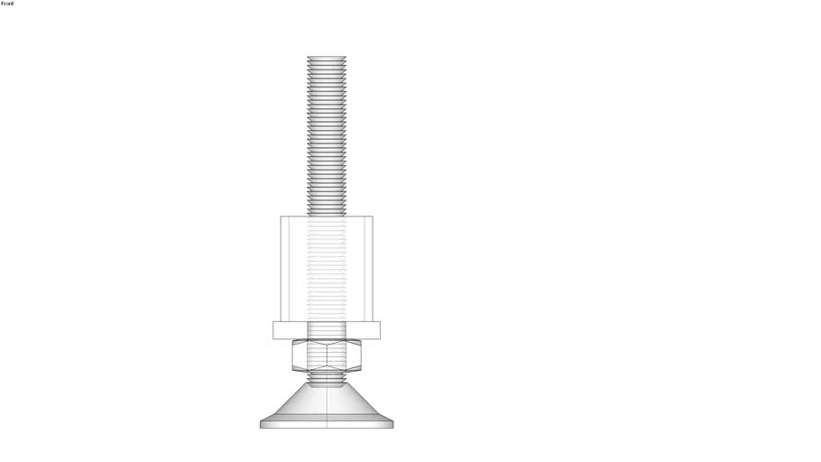 Adjustable Levelling Feet 3D Warehouse