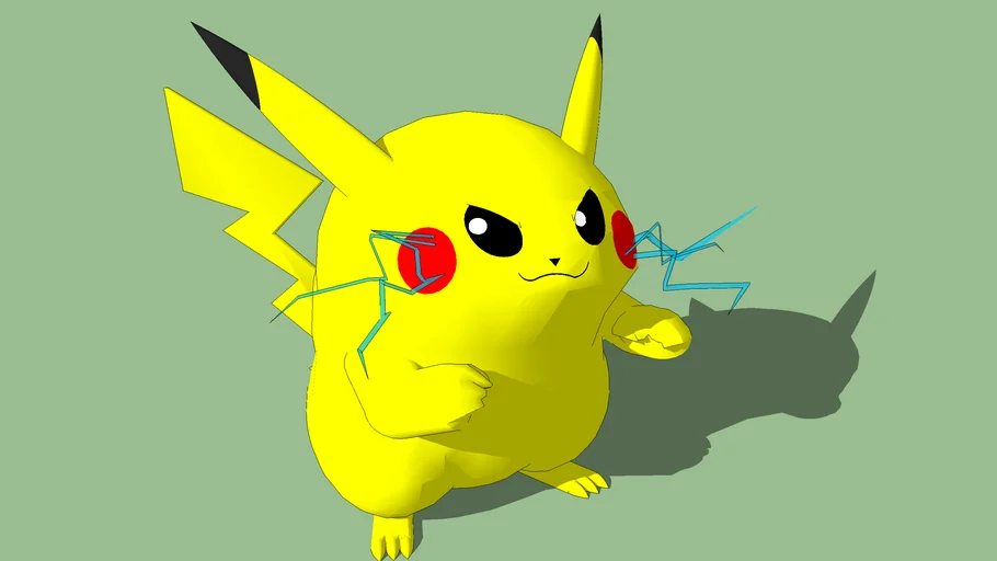 Classic Pikachu | 3D Warehouse