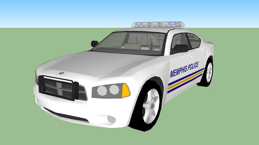 MEMPHIS POLICE DODGE CHARGER | 3D Warehouse