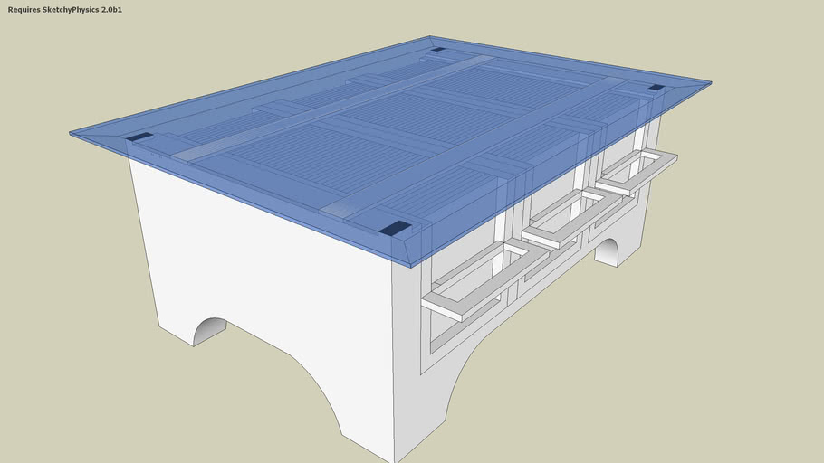 DVD Storage/coffee table 3D Warehouse