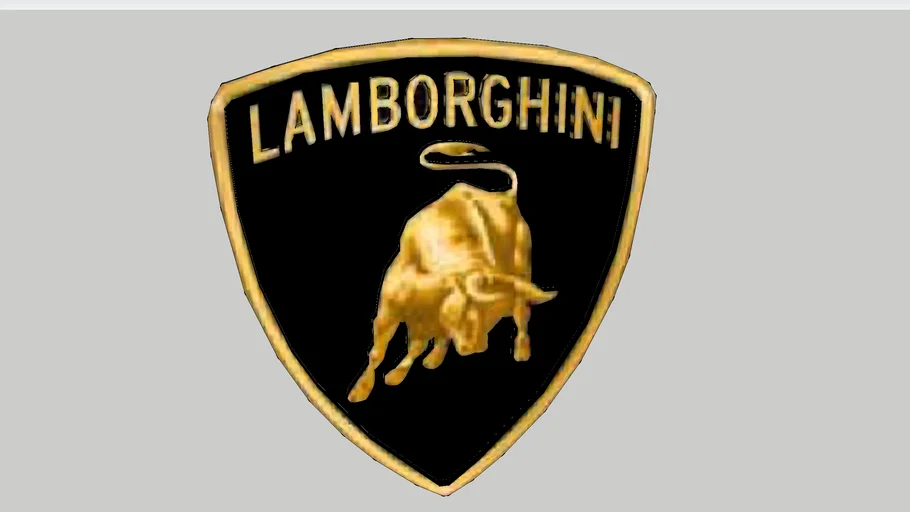 Logo da lamborghine | 3D Warehouse