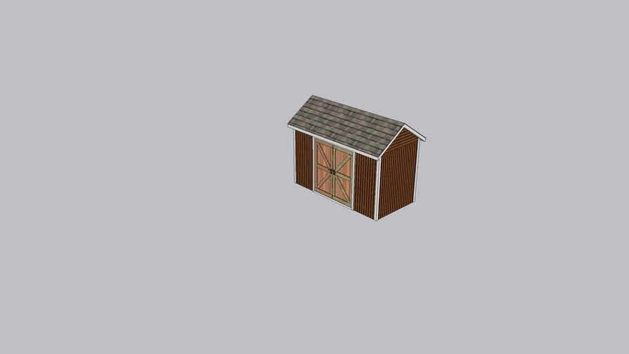 6 x 12 shed 3d warehouse