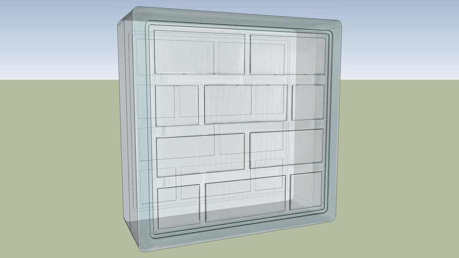 glass block 3D Warehouse