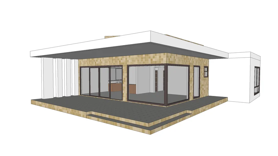 Contemporary Guest Wing Design 3D Warehouse