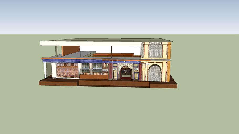 Haveli . Shekhawati, From Rajasthan India 3D Warehouse