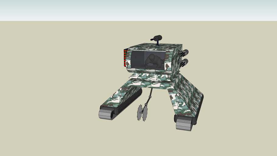 Robot De Combat Futuriste 3d Warehouse