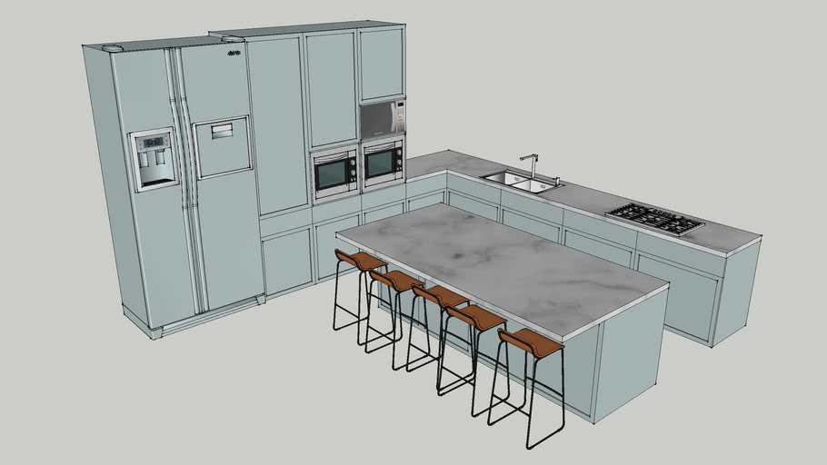 Cozinha Completa 3 | 3D Warehouse