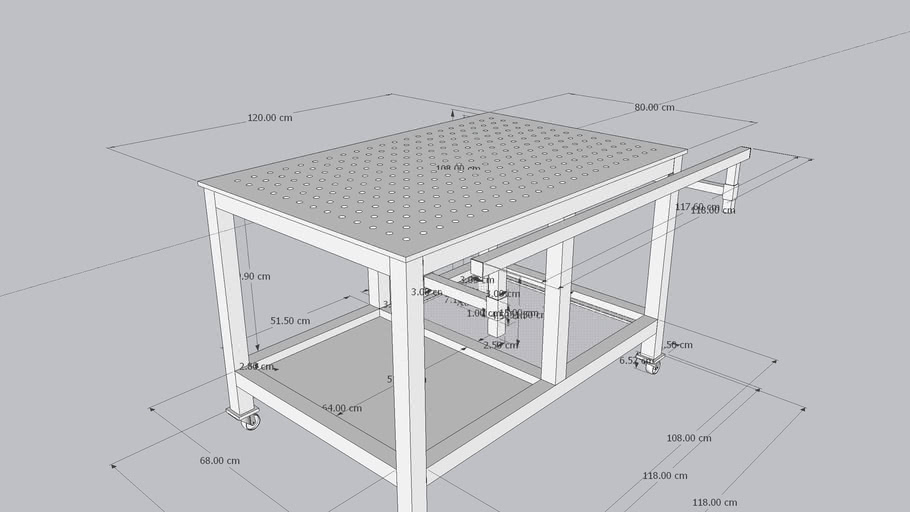 Welding Table | 3D Warehouse