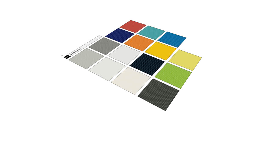 Mosa Colors 10x10 3D Warehouse