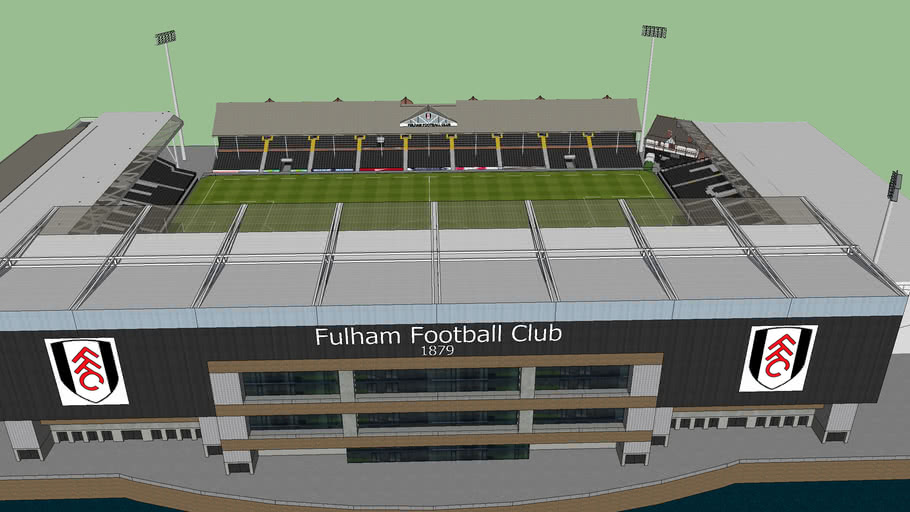 Craven Cottage Riverside Stand Redevelopment 3d Warehouse