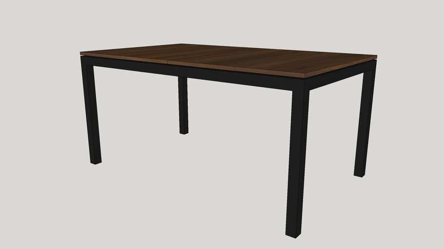 Room Board Parsons Extension Table 3d Warehouse