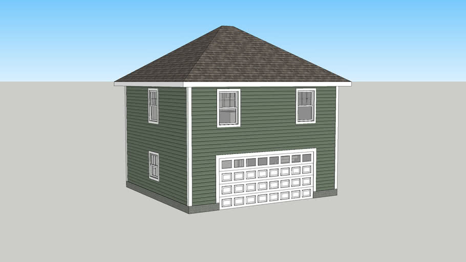 Detached Two Car Garage With Adu, Building A Detached Garage With Apartment