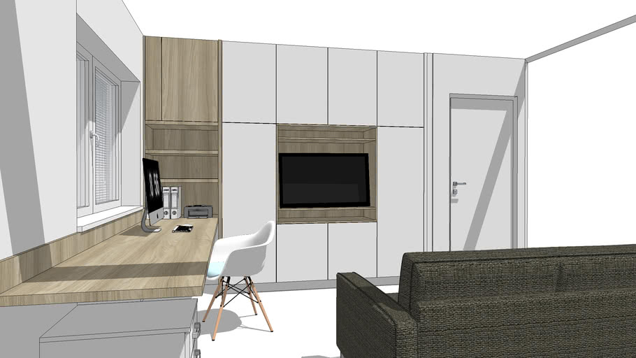 STUDY ROOM 3D Warehouse, 59% OFF | www.pinnaxis.com