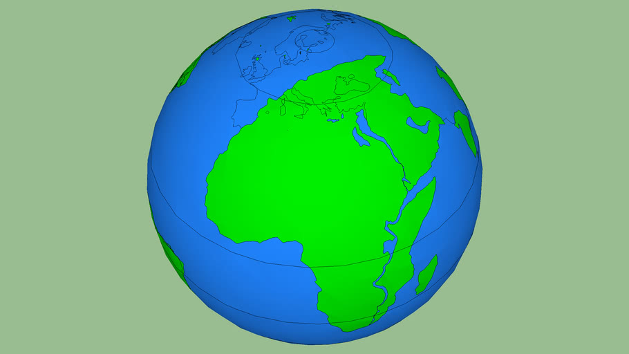 Future Of The World Map Future World Map | 3D Warehouse