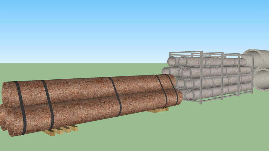 Construction pipes | 3D Warehouse