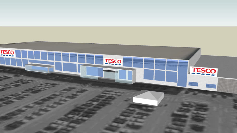 Tesco Extra Dragonville 3D Warehouse