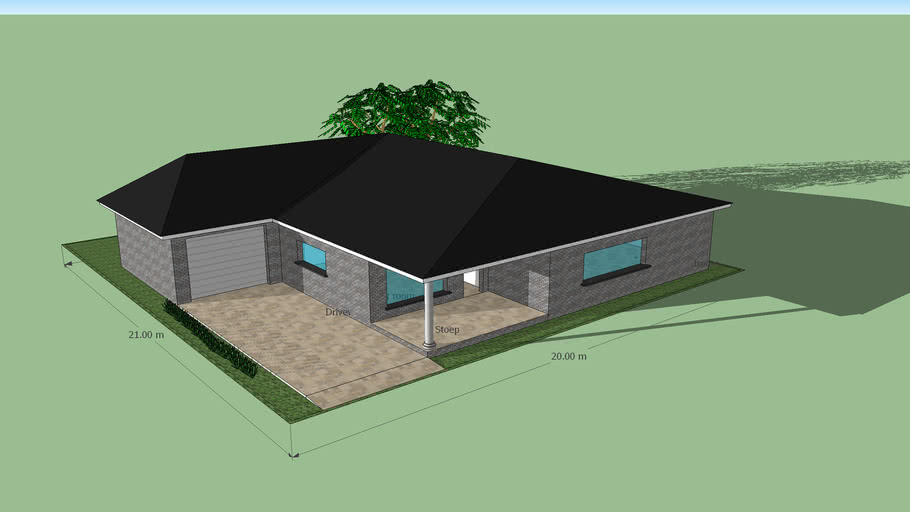 3 Bedroom House 3d Warehouse